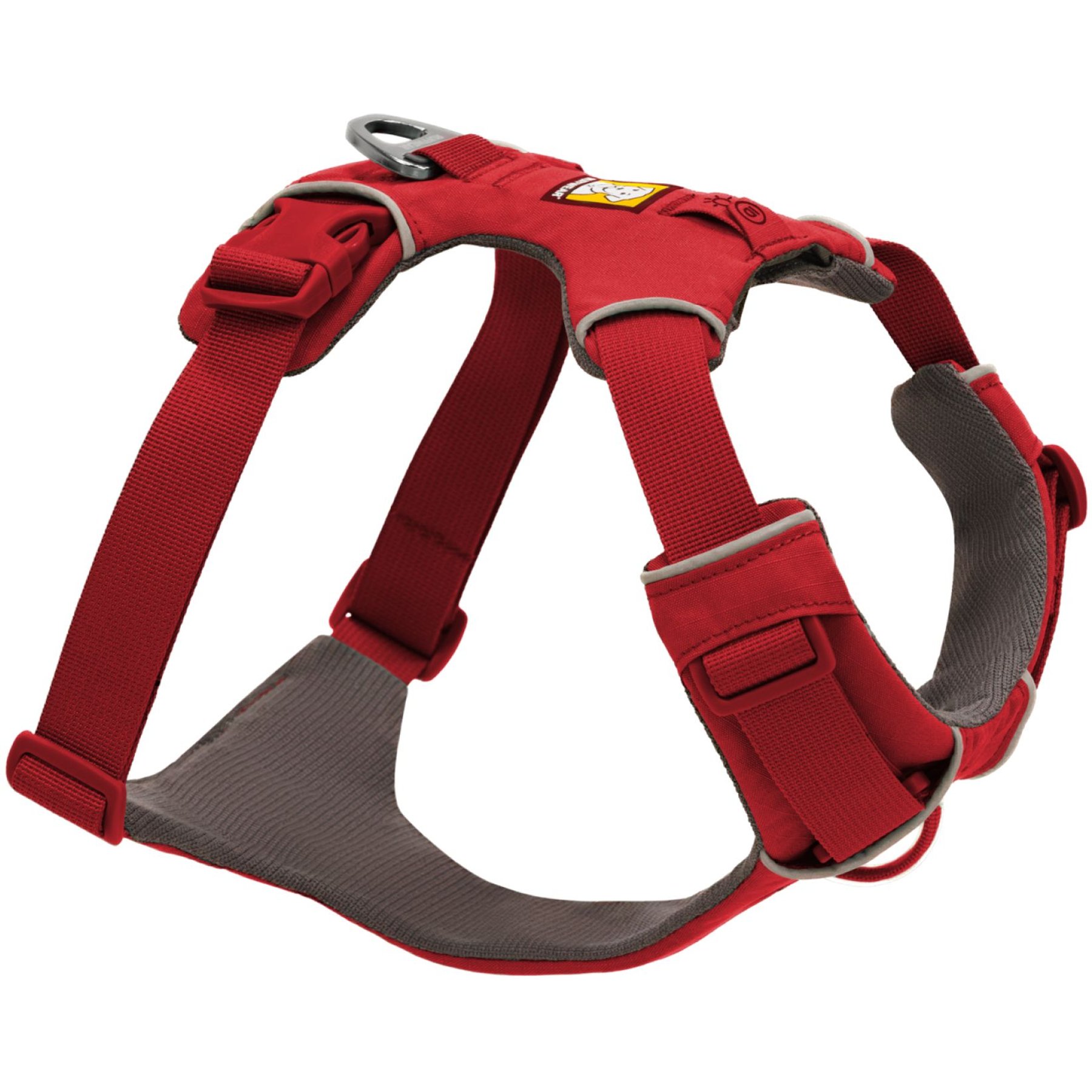 Ruffwear Front Range Reflective Front-Clip Dog Harness, Red Canyon, Medium: 27 to 32-in chest