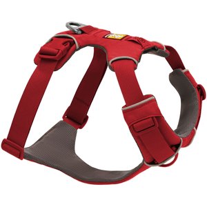 Ruffwear Front Range Reflective Front-Clip Dog Harness, Red Canyon, X-Small: 17 to 22-in chest