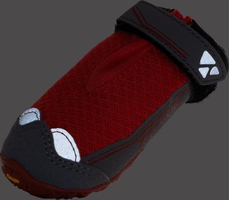 Show full view: Ruffwear Grip Trex Dog Boots, Red Sumac, 1.75-in, Set of 2 slide 2 of 5