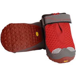 Ruffwear Grip Trex Dog Boots, Red Sumac, 2.50-in, Set of 2