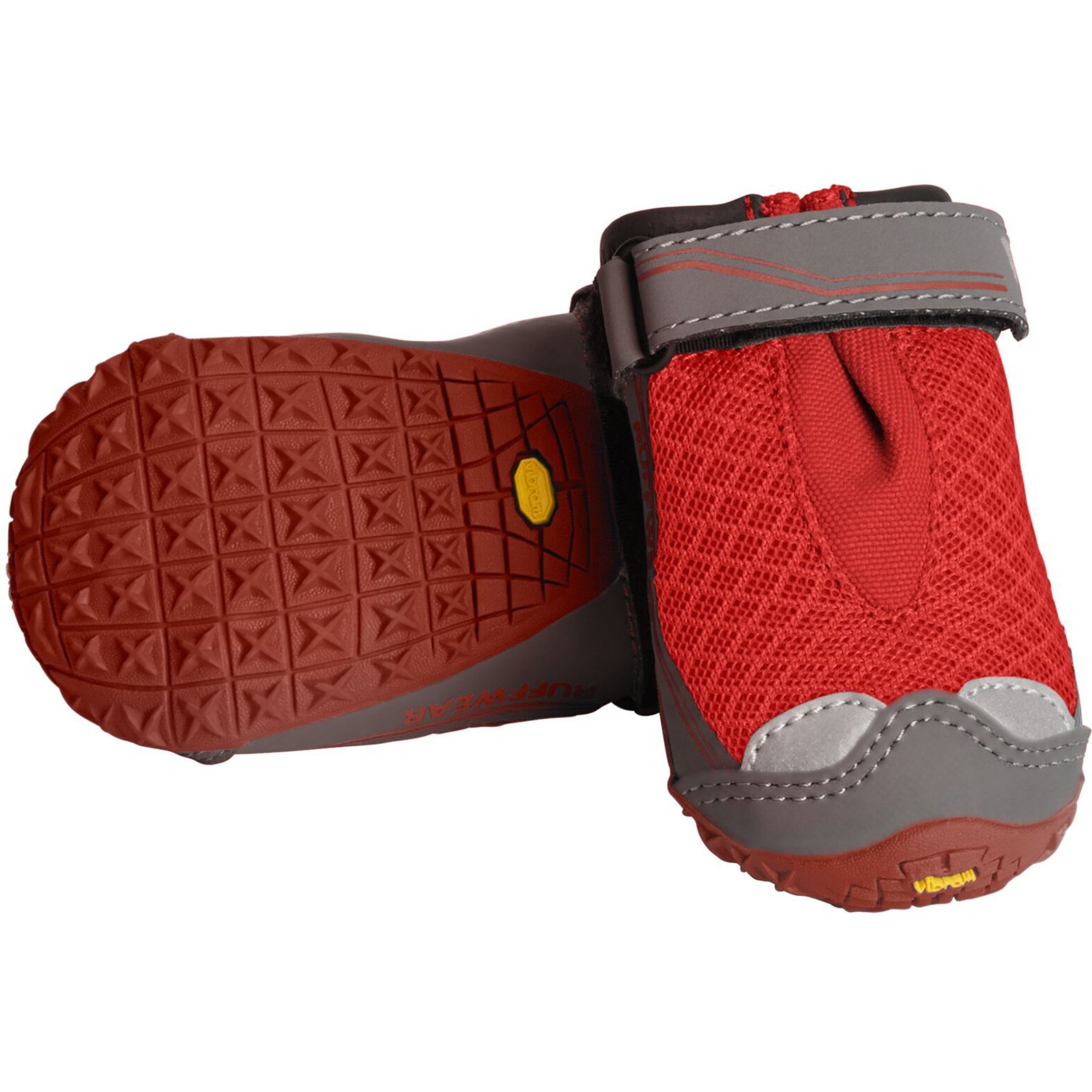 Ruffwear Grip Trex Dog Boots, Red Sumac, 2.75-in, Set of 2