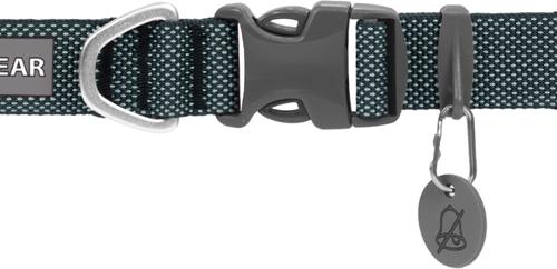 Show full view: Ruffwear Hi & Light Polyester Dog Collar, Basalt Gray, 11 to 14-in neck, 0.8-in wide slide 3 of 8