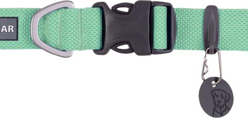 Show full view: Ruffwear Hi & Light Polyester Dog Collar, Sage Green, 14 to 20-in neck, 1-in wide slide 3 of 8