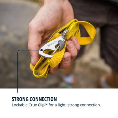 Show full view: Ruffwear Hi & Light Polyethylene Dog Leash, Lichen Green, 4.5-ft long, 0.78-in wide slide 6 of 7