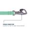 Show in main carousel: Ruffwear Hi & Light Polyethylene Dog Leash, Sage Green, 4.5-ft long, 0.78-in wide slide 5 of 6