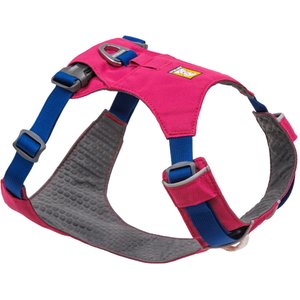 Ruffwear Hi & Light Reflective Front-Clip Dog Harness, Alpenglow Pink, Small: 22 to 27-in chest