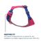 Show in main carousel: Ruffwear Hi & Light Reflective Front-Clip Dog Harness, Alpenglow Pink, Small: 22 to 27-in chest slide 6 of 9