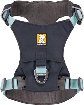 Show full view: Ruffwear Hi & Light Reflective Front-Clip Dog Harness, Basalt Gray, Large/X-Large: 32 to 42-in chest slide 3 of 8
