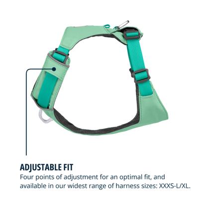 Show full view: Ruffwear Hi & Light Reflective Front-Clip Dog Harness, Sage Green, Medium: 27 to 32-in chest slide 6 of 8