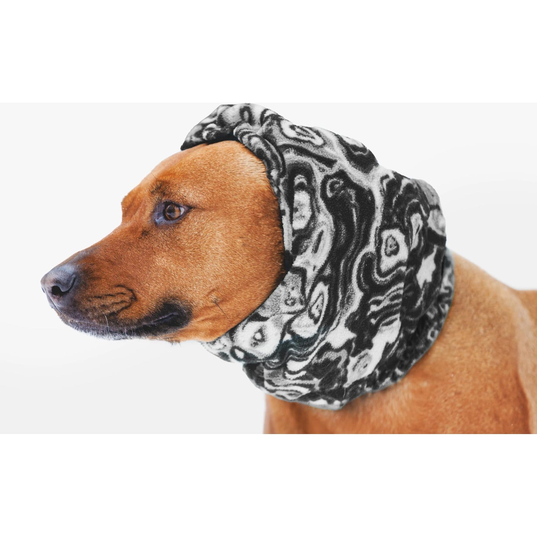 Ruffwear Mt. Hoodie Warming Dog Neck Gaiter, Basalt Gray, 20 to 27-in neck