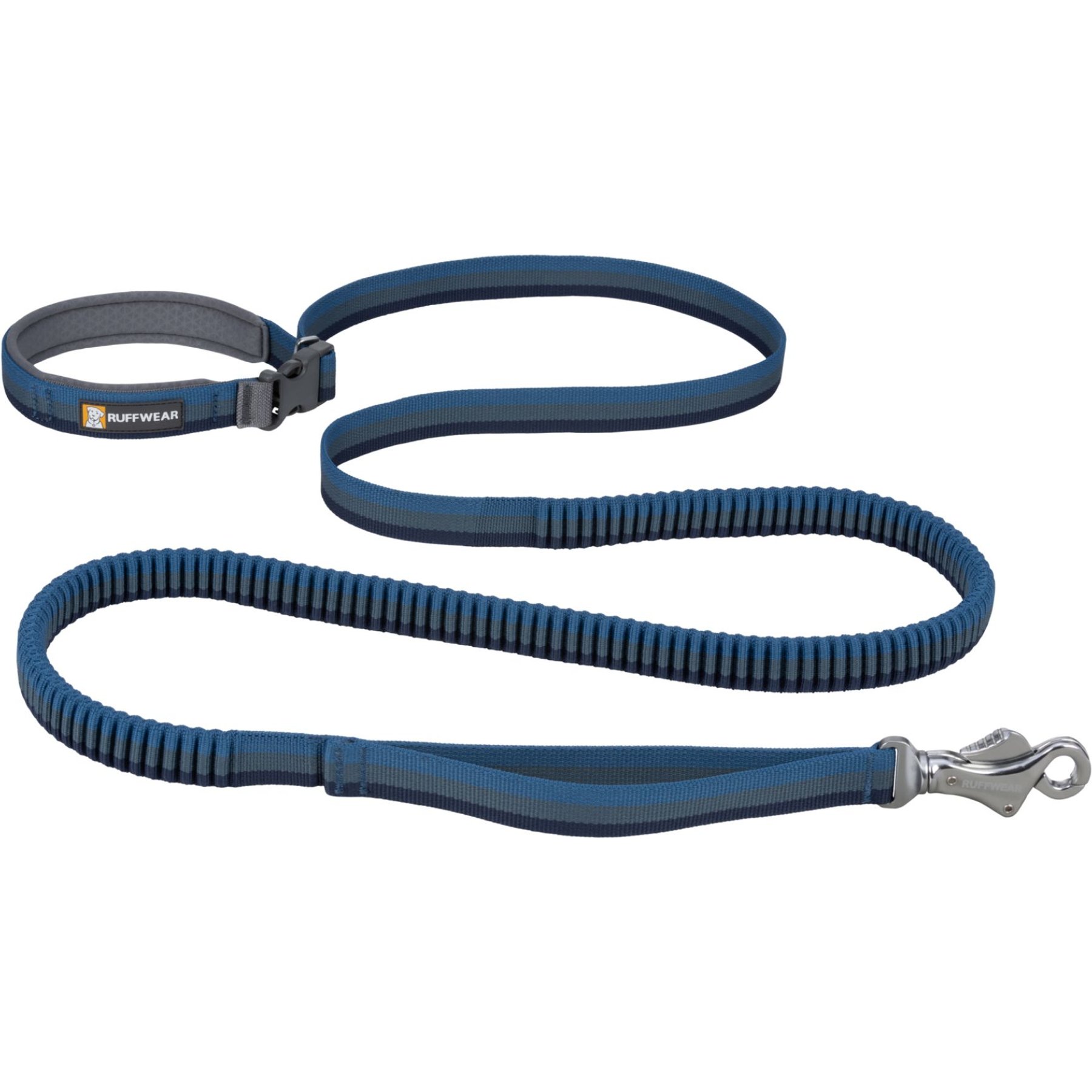 Ruffwear Roamer Polyester Running Traffic-Handle Dog Leash, Orion Blue, 7.3 to 11-ft long, 1-in wide