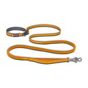 Ruffwear Roamer Polyester Running Traffic-Handle Dog Leash, Yellow Snow, 12-ft long, 1-in wide