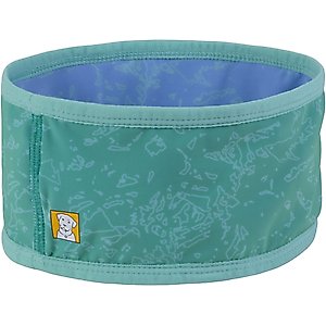 Ruffwear Swamp Cooler Dog Neck Gaiter, Aurora Teal / Heliotrope Purple, Medium