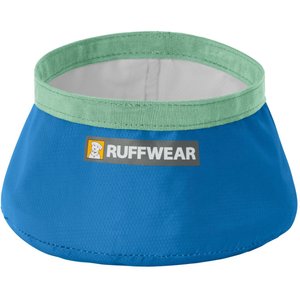 Ruffwear Trail Runner Nylon Dog Bowl, Blue Pool, 4.2-cup