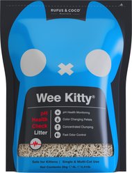 Rufus & Coco Wee Kitty PH Health Check Tofu Cat Litter, 4-liter bag