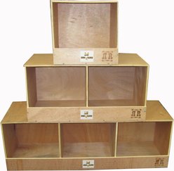 RUGG'egg' RANCH Triplex Poultry Nesting Box slide 2 of 2