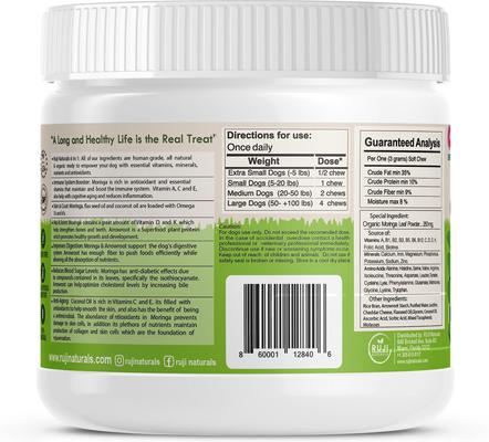 Show full view: Ruji Naturals 6x1 Multivitamin Superfood Dog Supplement, 90 count slide 3 of 7