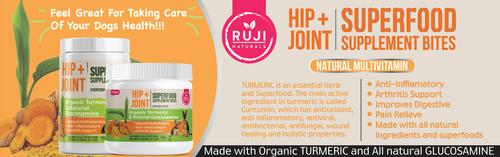 Show full view: Ruji Naturals Hip + Joint Superfood Dog Supplement, 120 count slide 5 of 7
