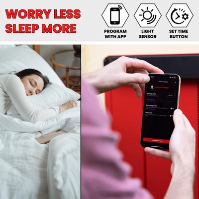 Show full view: Run Chicken Automatic Turkey Coop Door with Timer, Giant Red slide 3 of 10