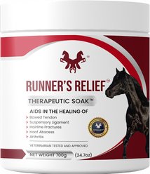 Runner's Relief Therapeutic Soak Powder for Horses, 700-g jar