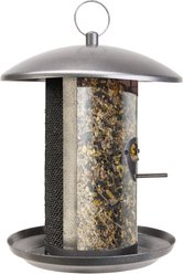 Rustic Farmhouse Galvanized Combo Dual Mixed Seed Wild Bird Feeders slide 2 of 3