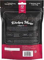 Rustic Kitchen Collagen Retriever Sticks Beef Flavored Dog Treat, 15 count slide 2 of 4