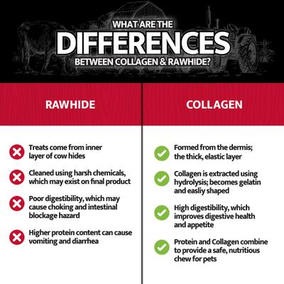 Show full view: Rustic Kitchen Collagen Retriever Sticks Beef Flavored Dog Treat, 15 count slide 4 of 5