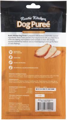 Show full view: Rustic Kitchen Purees Rotisserie Chicken Flavor Lickable Dog Treats, 4 count slide 3 of 3