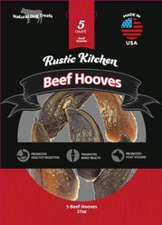 Rustic Kitchen USA Beef Hooves Dog Bones, 5 count slide 1 of 2