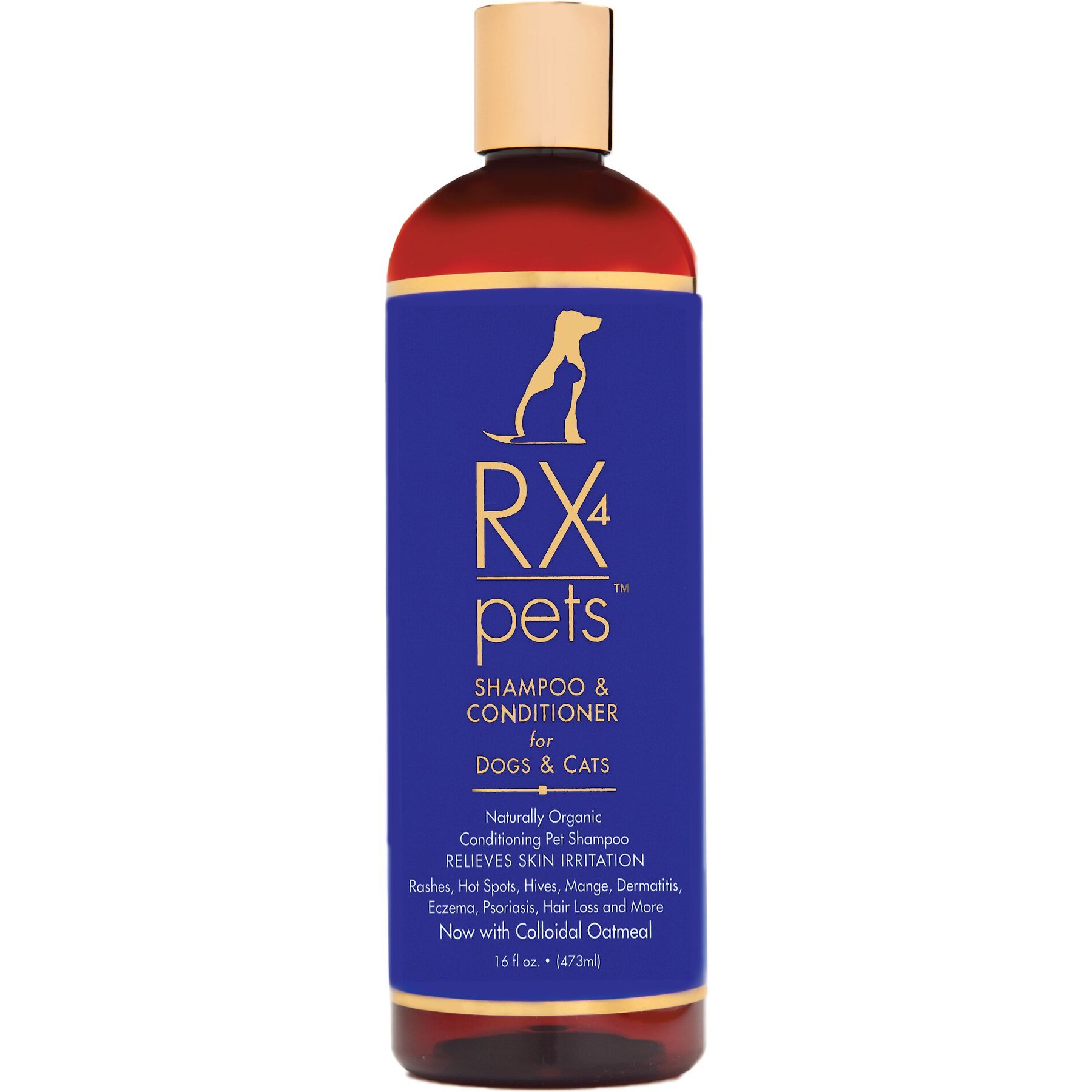 Dog & Cat Skin Irritation Shampoo & Conditioner, 16-oz bottle