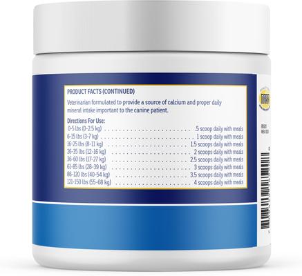 Show full view: Rx Vitamins Canine Minerals Powder Supplement for Dogs, 454-g jar slide 4 of 9