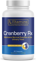 Rx Vitamins Cranberry Rx Capsules Urinary Supplement for Cats & Dogs, 90 count