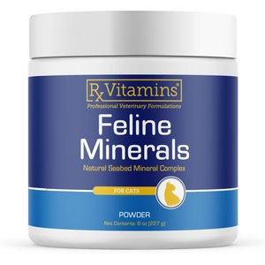 Rx Vitamins Feline Minerals Powder Supplement for Cats, 227-g jar