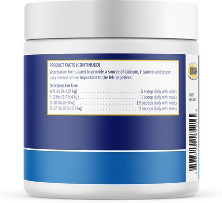 Show full view: Rx Vitamins Feline Minerals Powder Supplement for Cats, 227-g jar slide 4 of 9