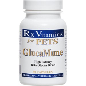 Rx Vitamins GlucaMune Capsules Immune Supplement for Cats & Dogs, 90 count