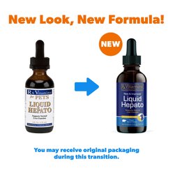 Rx Vitamins Hepato Liquid Liver Supplement for Cats & Dogs, 4-fl oz bottle slide 2 of 6