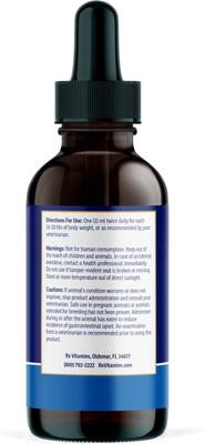 Show full view: Rx Vitamins Hepato Liquid Liver Supplement for Cats & Dogs, 4-fl oz bottle slide 5 of 7