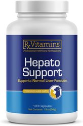 Rx Vitamins Hepato Support Liver Supplement for Cats & Dogs, 180 count