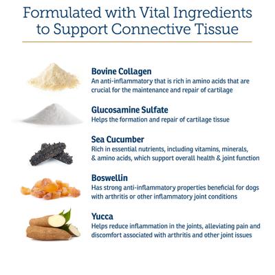 Show full view: Rx Vitamins NutriFlex Chewable Tablets Joint Supplement for Cats & Dogs, 90 count slide 4 of 9