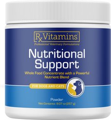 Rx Vitamins Nutritional Support Powder Nutritional Supplement for Cats & Dogs, 9.07-oz jar