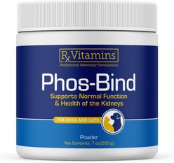 Rx Vitamins Phos-Bind Kidney Support Dog & Cat Supplement, 200-g