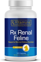 Rx Vitamins Rx Renal Capsules Kidney Supplement for Cats, 120 count
