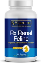Rx Vitamins Rx Renal Capsules Kidney Supplement for Cats, 120 count