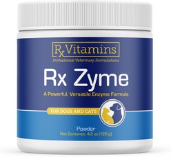 Rx Vitamins Rx Zyme Powder Digestive Supplement for Cats & Dogs, 120-g jar