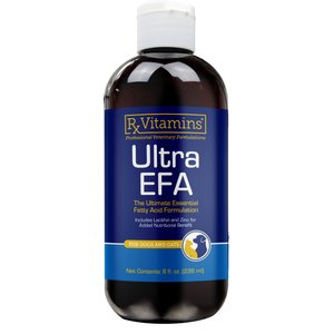 Rx Vitamins Ultra EFA Liquid Skin & Coat Supplement for Cats & Dogs, 8-fl oz bottle