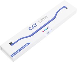 RYERCAT Dual Sided Cat Dental Toothbrush, Amethyst