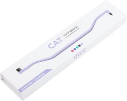RYERCAT Dual Sided Cat Dental Toothbrush, Lavender slide 1 of 7