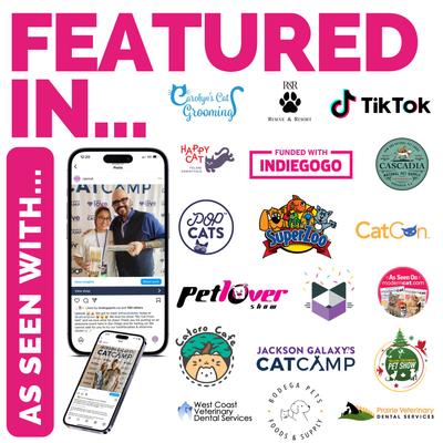 Show full view: RYERCAT Dual Sided Cat Dental Toothbrush, Lavender slide 6 of 9