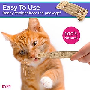 RYERCAT Silvervine Stick Cat Dental Chew Toy