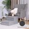 Show in main carousel: RYPetmia 2-Step Foldable Adjustable Dog Stairs with Storage, Light Gray slide 3 of 10